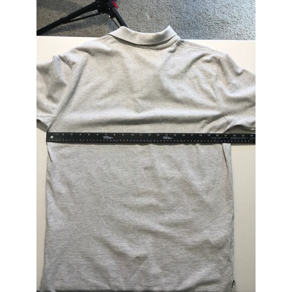 US Polo Assn. Light Gray Polo Shirt Size L - Classic, Casual, Preppy - Picture 5 of 6